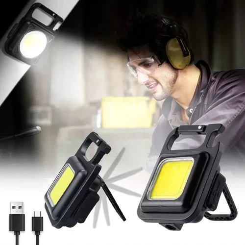 Mini lampe de poche porte-clés