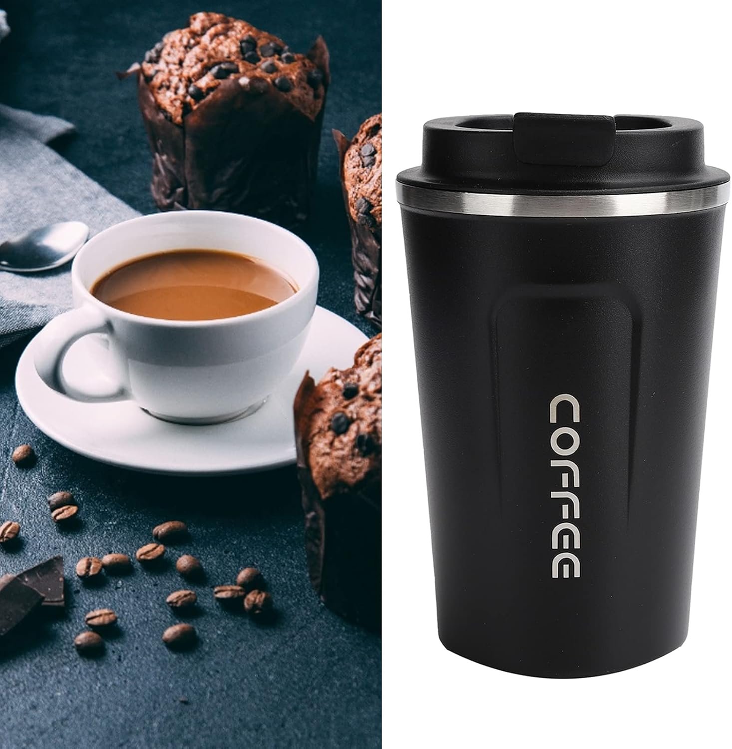 Tasse Isotherme en Acier Inoxydable TK - Image 3