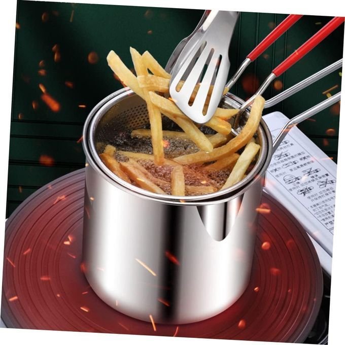 Mini-friteuse en Acier Inoxydable 1200 ml - Image 4