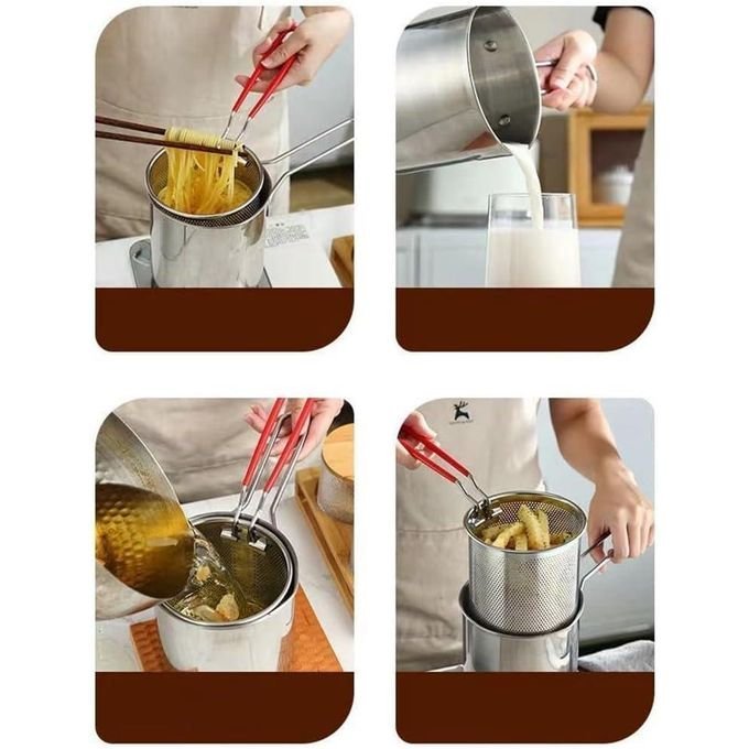 Mini-friteuse en Acier Inoxydable 1200 ml - Image 8