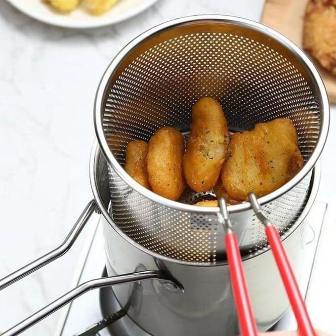 Mini-friteuse en Acier Inoxydable 1200 ml - Image 2