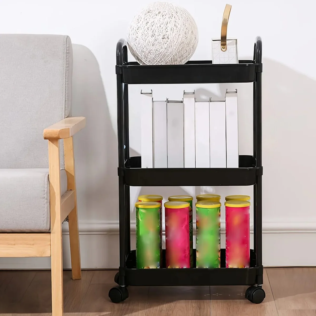 Étagère 3 niveaux multifonction - Image 4