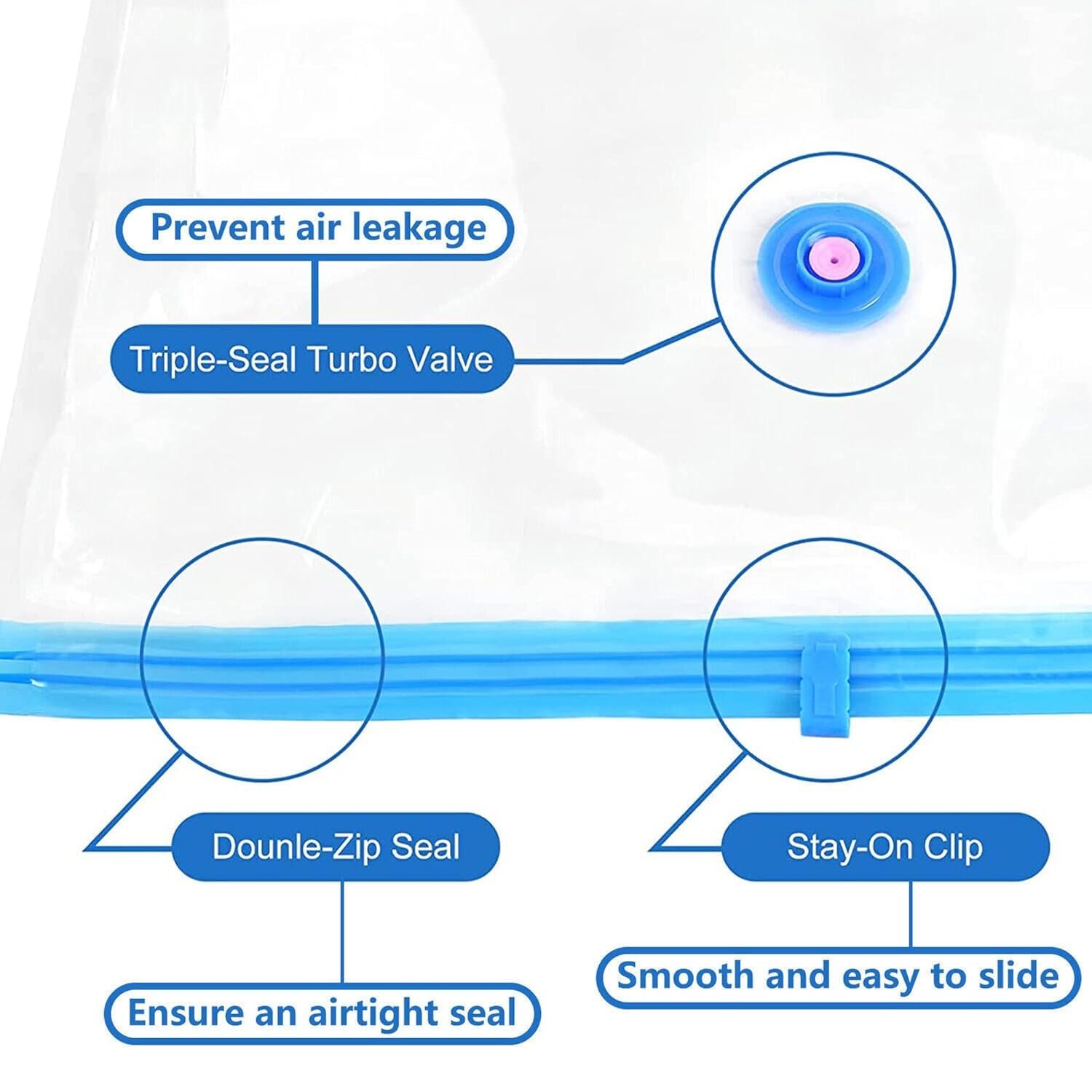 🧳✨ Sacs de rangement sous vide - Image 2