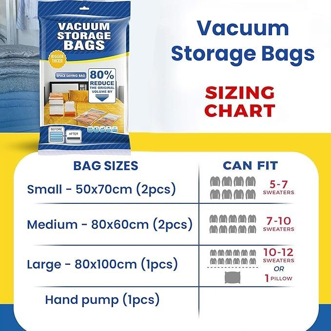 🧳✨ Sacs de rangement sous vide - Image 3